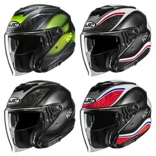 Casco HJC Adulto i31 Depe Cara Abierta XS-2XL Negro Amarillo Blanco Rojo Plata Azul
