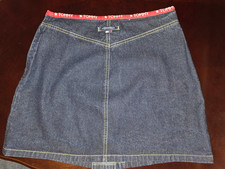 Tommy Hilfiger  vintage denim skirt Size 5 Y2K trendy Mini Skirt