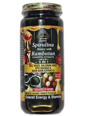 Spirulina Honey With Rambutan Powerful Extracts By Essential Palace 5 in 1
