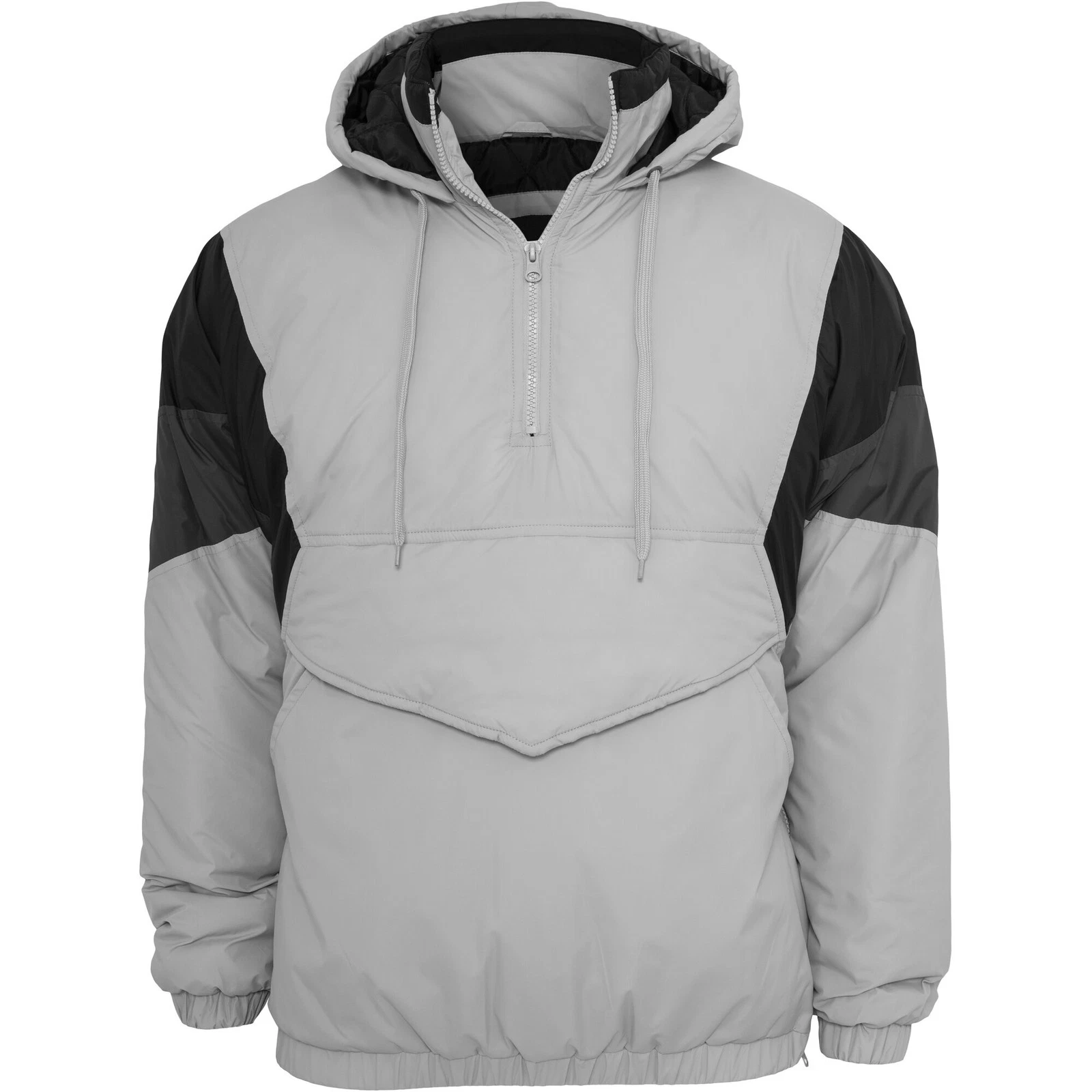 Urban Classics Nylon Hoody Windbreaker Grey/Black/Dark Grey Windbreaker Men New
Opens in a new windo