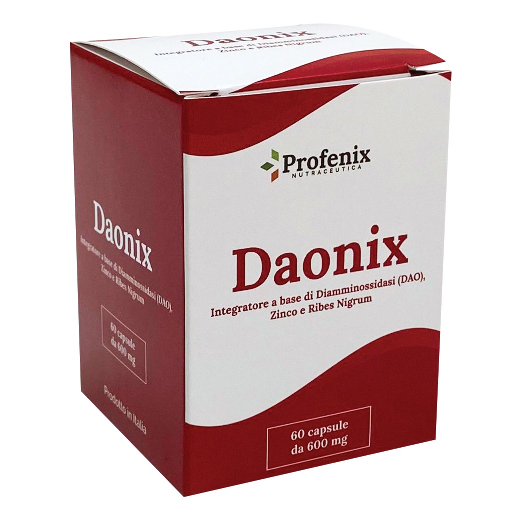 Daonix 60 Capsule: Goditi ogni Pasto senza Fastidi da Istamina