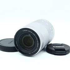 "Near Mint" Canon EF-M 55-200mm f/4.5-6.3 IS STM Zoom Lens Silver  #12014