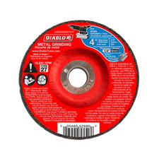 DIABLO DBD040250701F Metal Grinding Disc Type 27 4" Aluminum Oxide