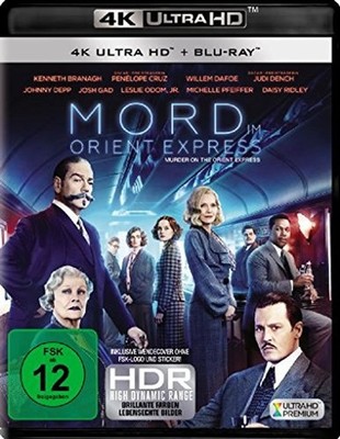Mord im Orient Express (UHD+BR) 2Disc Min: 118DD5.1WS - LEONINE D082868USM01 -