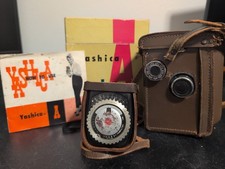 Yashica Model A 1956 TLR 80mm f/3.5 with Original Case, Box, Manual