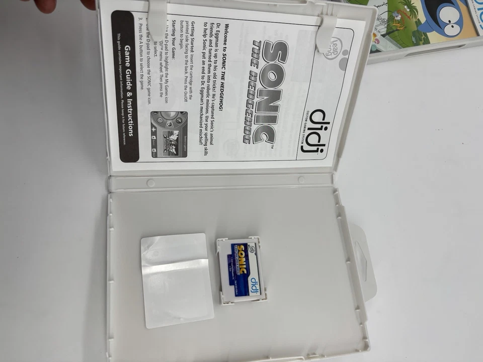 Leap Frog didj 3 game lot. Sonic, Super Chicks, Fosters Home Imaginary Friends - Image 3 of 4