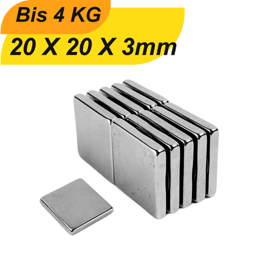 Extreme Strong Neodym Block Magnets - Size And Quantity Selection Real N - Picture 20 of 33