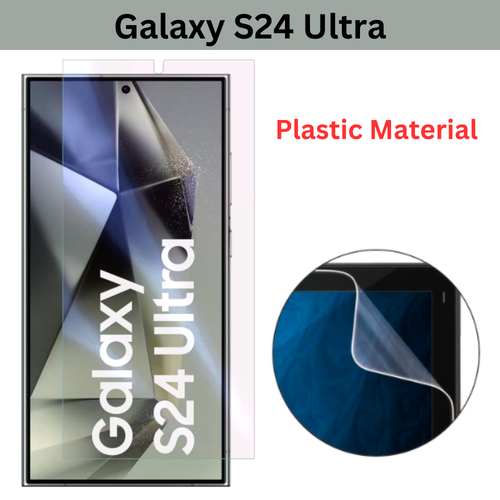 Clear HD Plastic Screen Protector For Samsung Galaxy S24,S24+ Plus,S24 Ultra - Picture 10 of 15