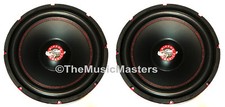 Par de altavoces subwoofers premium de 12 pulgadas de 4 ohmios controlador de graves subwoofers estéreo