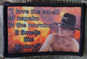 Apocalypse Now Napalm In The Morning Morale Patch Military Tactical Army Flag Us Ebay