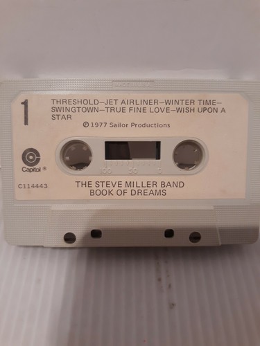 The Steve Miller Band-Book Of Dreams-Cassette Tape-1977 Capital Records RARE - Picture 5 of 7