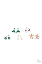 Starlet Shimmer Mermaid Earrings Paparazzi