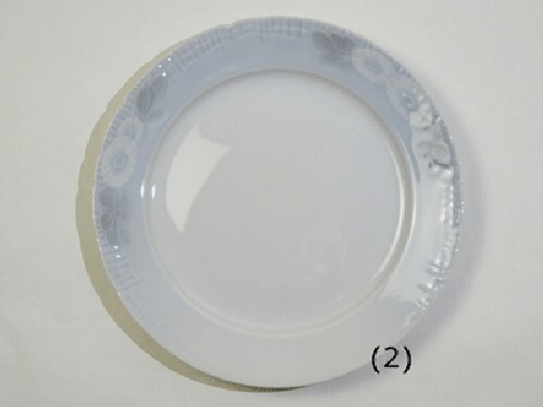 Royal Copenhagen Midsummer Night's Dream Blue Coffee Cup Saucer Plate Trio Set#2 - Picture 8 of 11