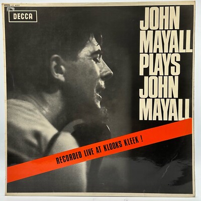 JOHN MAYALL - SPIELT JOHN MAYALL (33 RPM - UK PRESSING)