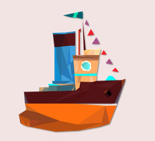 Pakiet prezentowy Żegluga historyczna. Papiery wartościowe 4 akcje żeglugi morskiej + śródlądowej