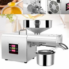 Edelstahl Automatische Oil Press Machine Öl Expeller Nüsse Samen Ölpresse