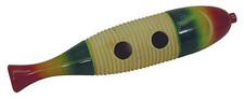 Guiro Instrument Persussion Holz  Musikinstrument f&uuml;r Kinder Kinderinstrumente
