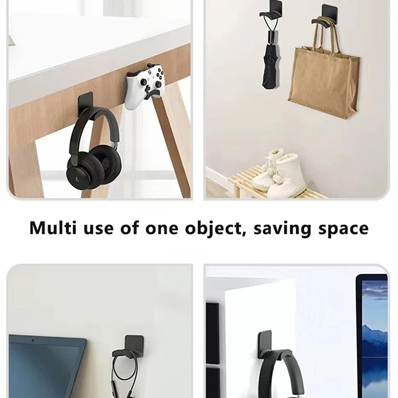 Universal Wall Mounted Headphone Stand Gaming Controller Holder Display Raa5