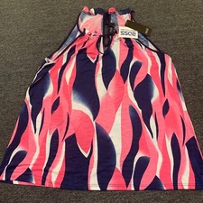 NAIF NWT new Sleeveless Top Shirt Blouse - Womens Size M Multicolor