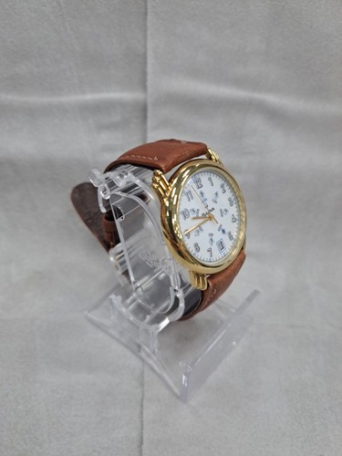 Bulova Orologio Al Quarzo Con Cinturino In Pelle - Foto 8 di 15
