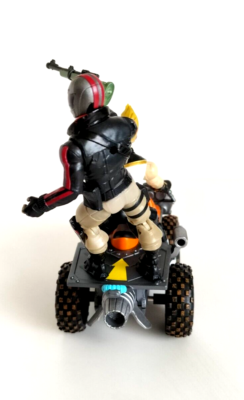 Fortnite Quadcrasher Vehicle With Drift And Burnout 4 Inch Action