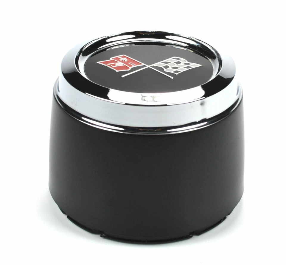 Chevrolet Corvette 1973-1979 juego de tapas centrales de cubo de rueda de aluminio nuevo 1973-1982 Foto 4 de 4