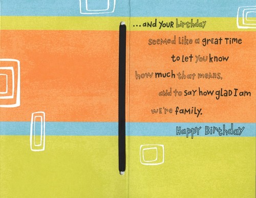 Schöne HAPPY BIRTHDAY Karte FÜR SCHWAGER & FREUND von American Greetings +✉ - Bild 2 von 5