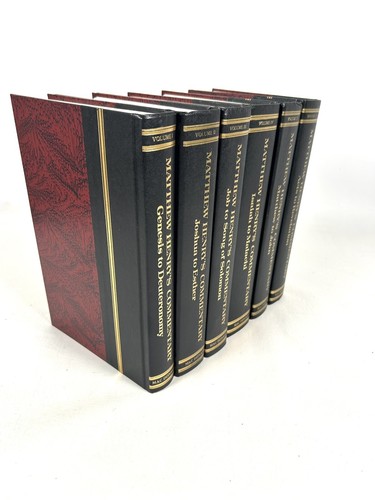 Matthew Henry’s Commentary On The Whole Bible Mac Donald Volumes 1-6 - Picture 2 of 7