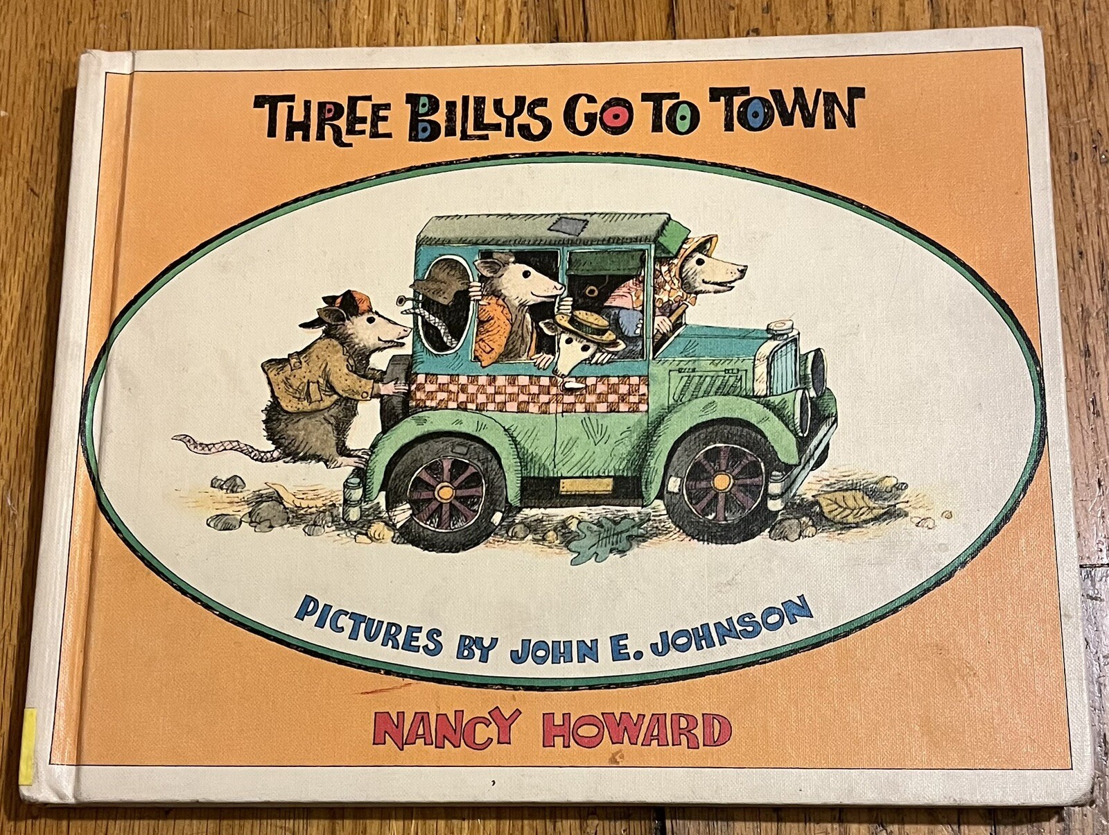 THREE BILLYS GO TO TOWN : by Nancy Howard : illus John E. Johnson : vintage