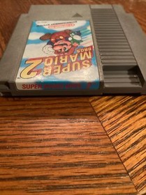 Nintendo NES Super Mario Bros. 2 Game Cartridge w Super Mario Bros. 1 Manual Lot