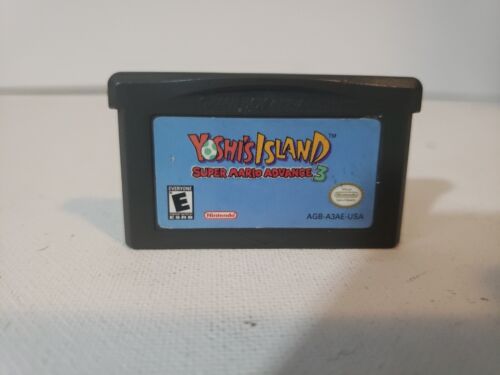 Yoshi's Island: Super Mario Advance 3 (Game Boy Advance, 2002) PANIER TESTÉ UNIQUEMENT - Photo 1 sur 2
