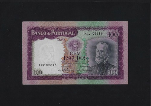 Portugal 100 Escudos 1961 P-165 AUNC