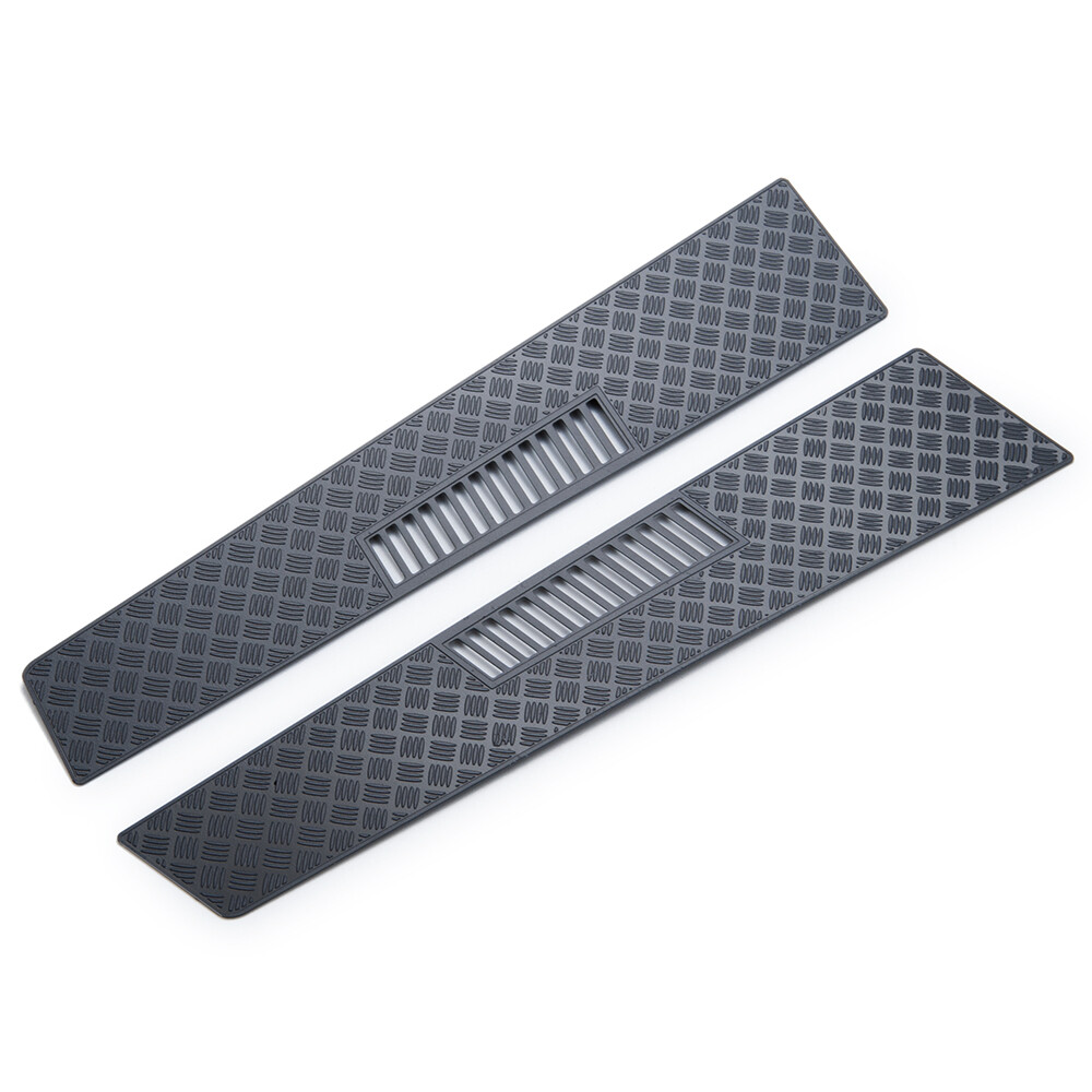 2 Plaques Anti-dérapantes En Métal Pour Capot De Voiture RC 1/10 TRX-6 Crawler - Noir, Marque AXSPEED