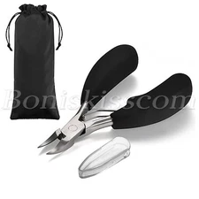 Cuticle Nipper Cutter Precious Toenail Clippers For Thick or Ingrown Toenails