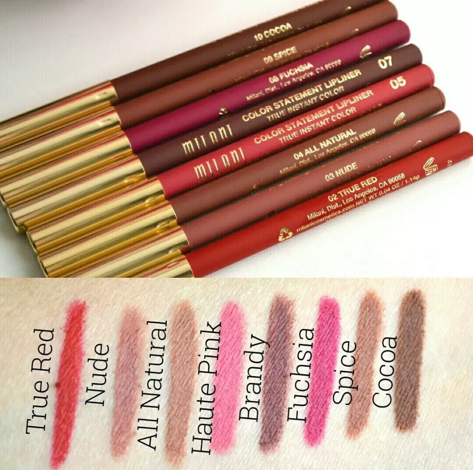 Milani Color Statement Lip Liner New Sealed Choose Your Shade