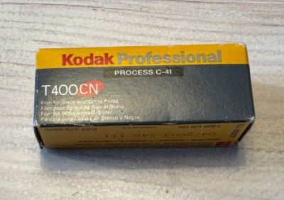 Kodak Professional T400CN C-41 Rollfilm 120 Black & White, abgelaufen 04/2003