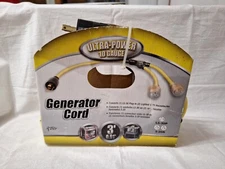 Coleman Cable 3' 10/3 Generator Cord L5-30, 5-20R 10 Gauge New In Package 