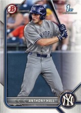 2022 1st Bowman Paper #BD-97 Anthony Hall
