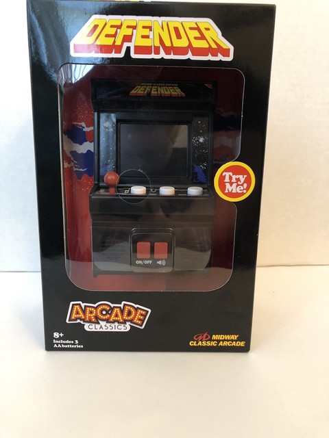 Mini Arcade Classics Defender #17 Handheld Retro Game Basic Fun | eBay
