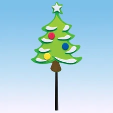 *Rare* Christmas Tree Car Decor Antenna Topper Decor Auto Accessory (New)