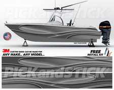 Flow Wave Boat Wrap 3m Cast Vinyl Wrap - Custom Sizes - Made In Usa Flow Wave Boat Wrap 3m Cast Vinyl Wrap - Custom Sizes - Made In Usa