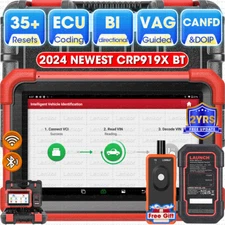 2024 LAUNCH X431 CRP919X BT PRO Bidirectional Car Diagnostic Scanner Key Coding