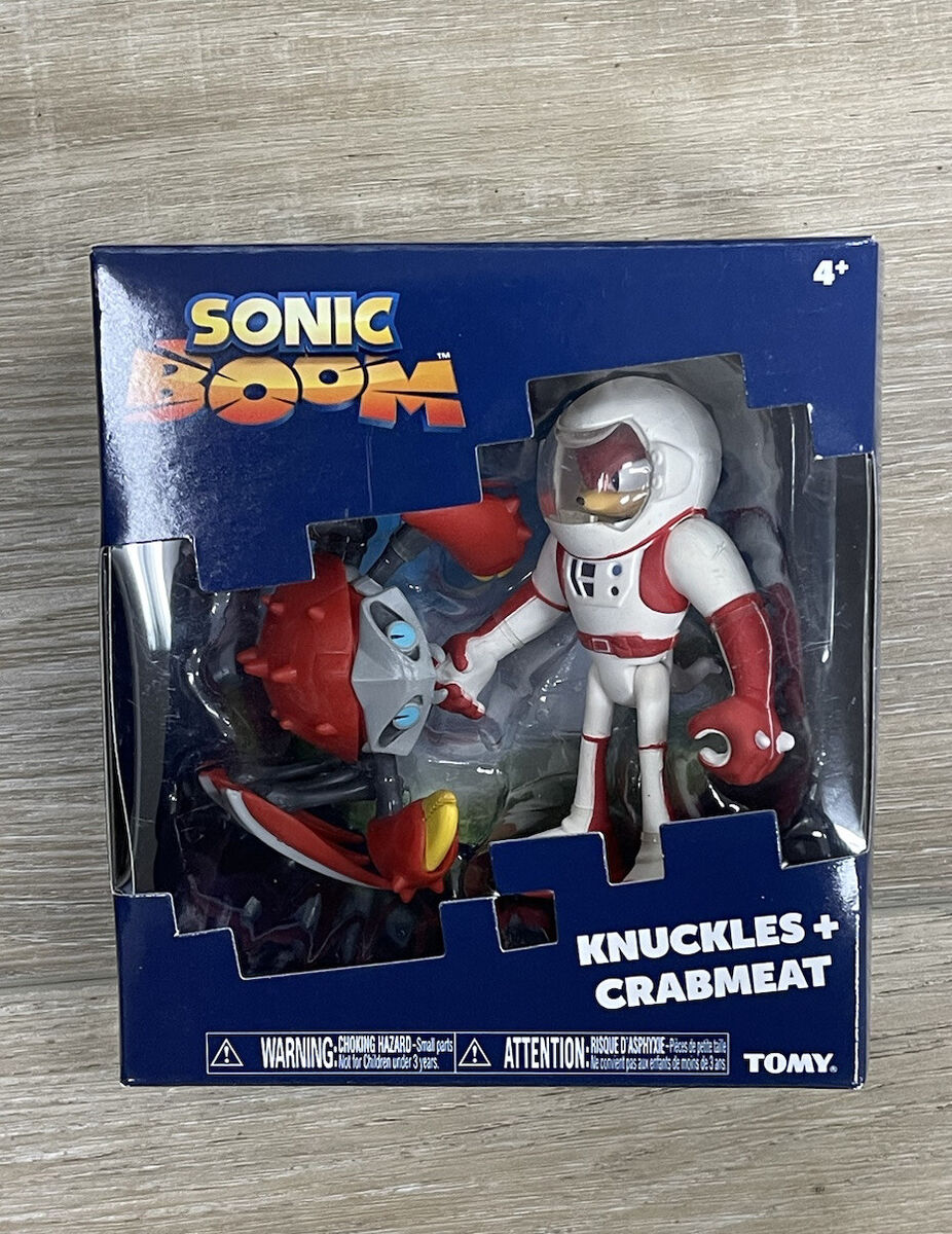 Boneco Tomy Sonic Boom Knuckles+crabmeat T22045