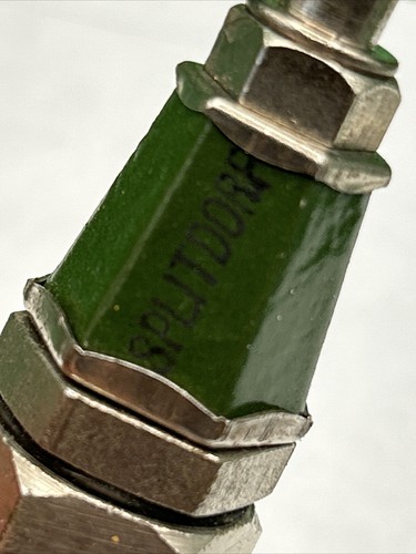 NUEVO DE LOTE ANTIGUO SPLITDORF de colección bujías de motocicleta 18 mm THDS Indian Excelsior - Imagen 4 de 17