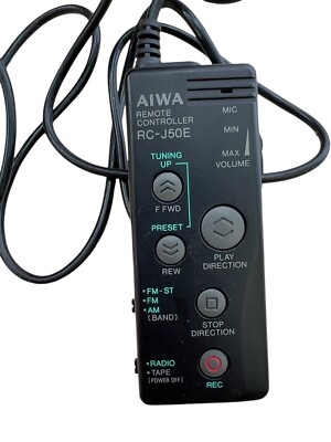 Remote Control For AIWA HS-JX505 RC-J50E | eBay