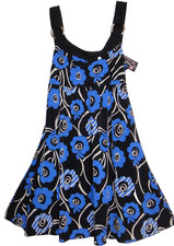 🆕SHORT DRESS Sleeveless High Waist Stretch Jersey JUNIORS LARGE L,REGULAR SMALL