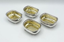 SET QUATTRO SALINE ARGENTO LONDRA 1811 GODBEHERE WIGAN & BOULT