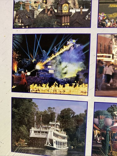 Vintage 1995 Walt Disney Disneyland Wall Calendar Sealed Sealed - Picture 8 of 10