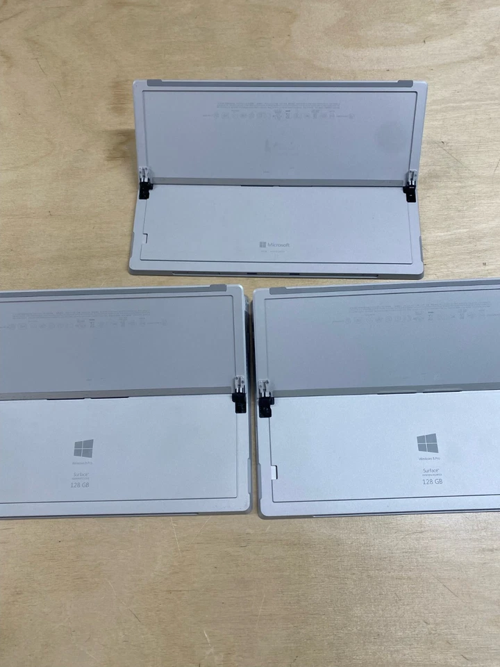 Para Piezas O Reparación x3 LOTE Microsoft Surface Pro 3 Modelo 1631 128GB ASIS - Imagen 4 de 4