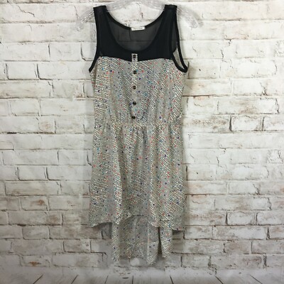 Tea N Rose Womens Med Hi Low Midi Dress Sleeveless Casual